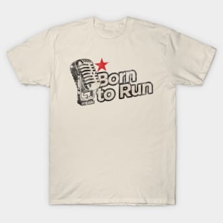 Born to Run - Vintage Karaoke song T-Shirt